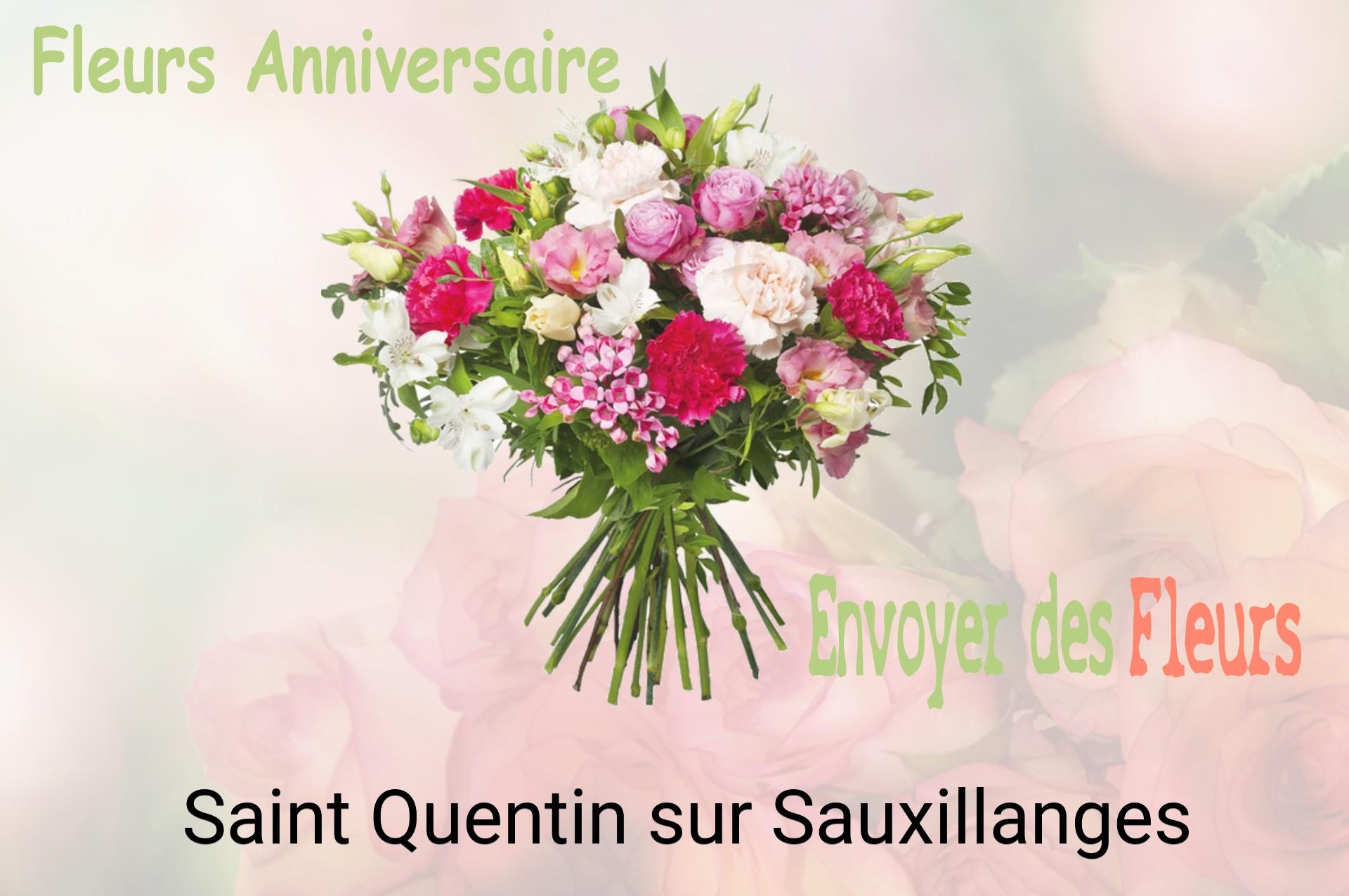 Bouquet de fleurs d’anniversaire livré à Saint-Quentin-sur-Sauxillanges